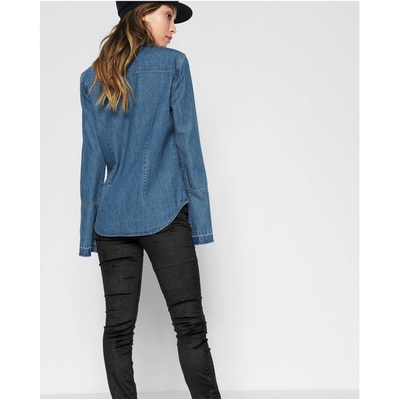 7ForAllMankind Velvet Ankle Skinny 31 Black Super Soft & Sexy! Rtl $189 - Picture 7 of 10